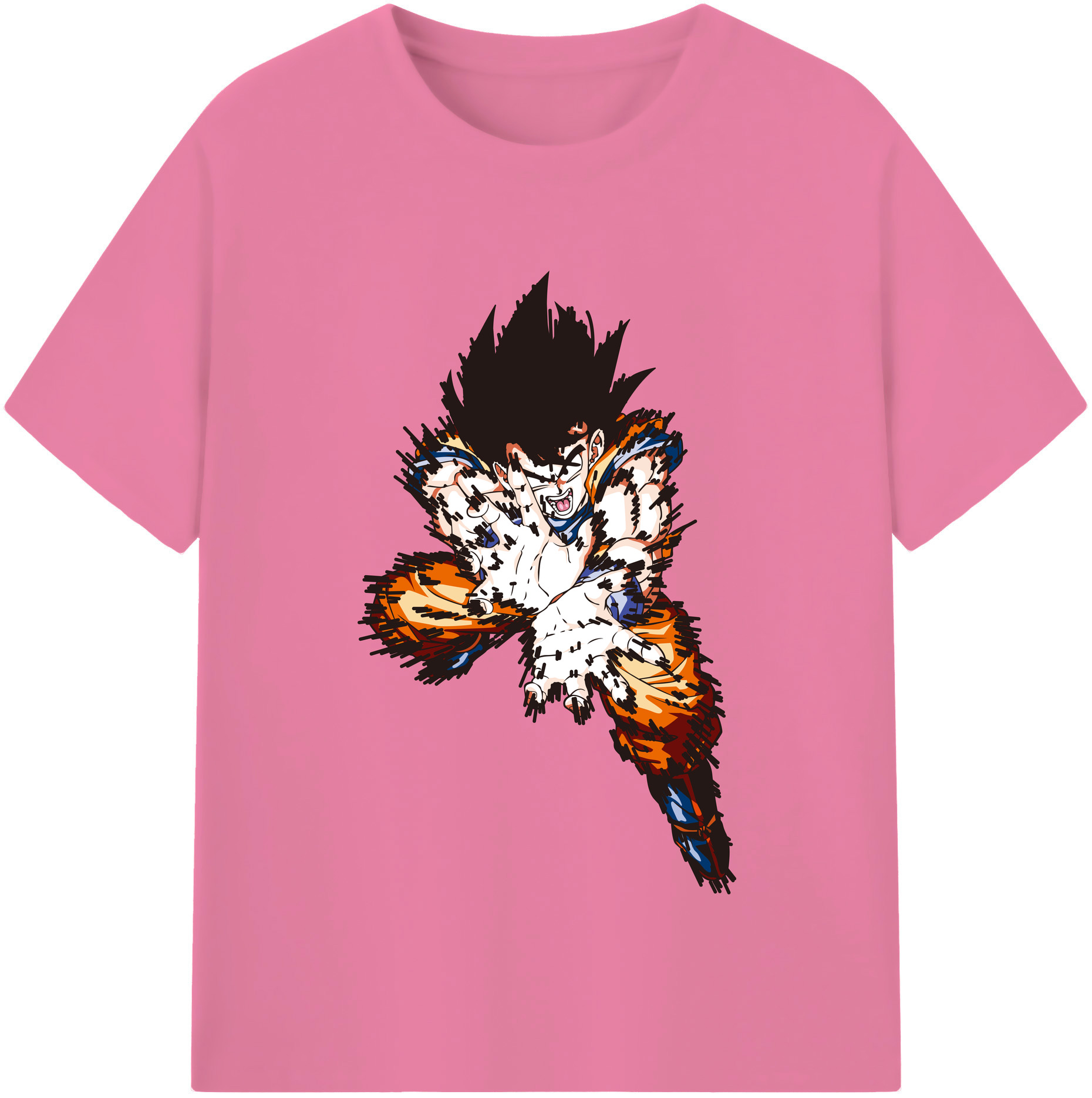 （画像用） ドラゴンボール 孫悟空（そん ごくう）Son Goku カカロット DRAGON BALL Kakarotto 綿100％半袖Tシャツ（フロントプリント）